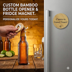 Personalised Palm Bottle Opener