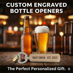 Personalised Wooden Bottle Opener