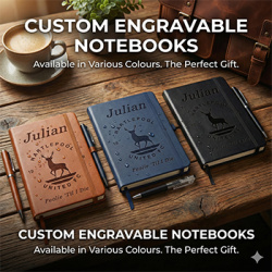Personalised Note Book with Pen