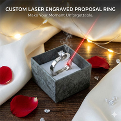 6 mm Rounded Edge Engagement Ring